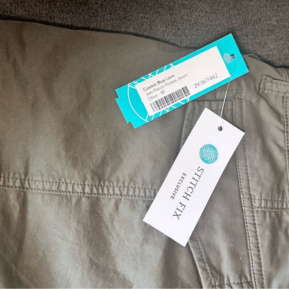 Olive Green Women's Shorts - Picture 5 of 6